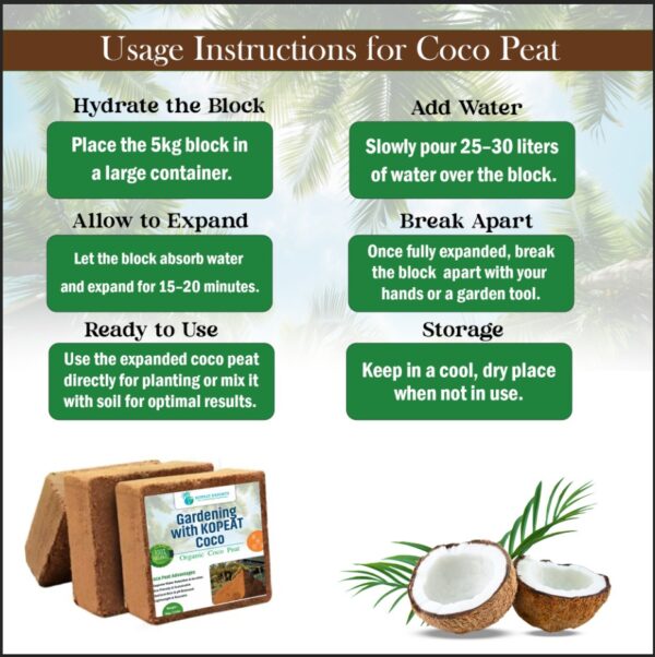 Coco Peat Block